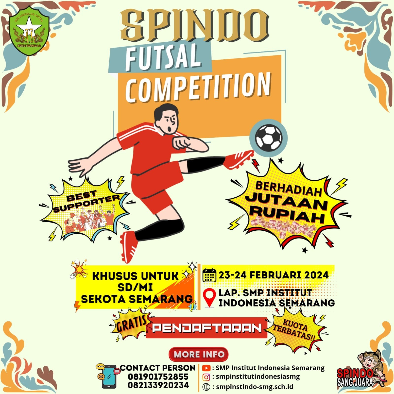 Lomba SPINDO FUTSAL COMPETITION
